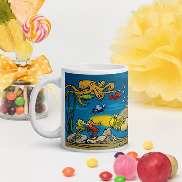 MUG - CITROEN - 2CV SOUSMARIN - DESTOCK