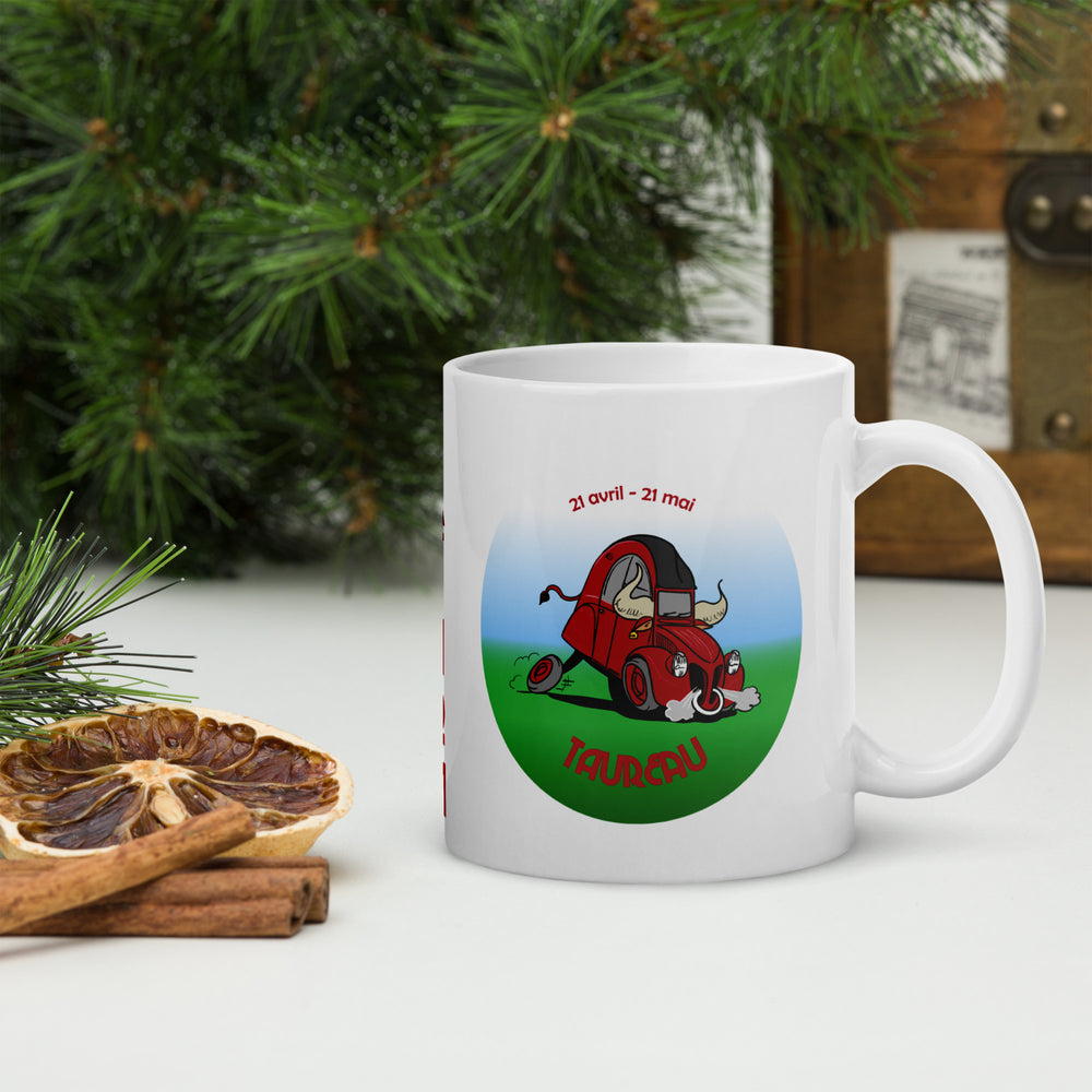 MUG - ASTRODEUCHE - TAUREAU - Personnalisable