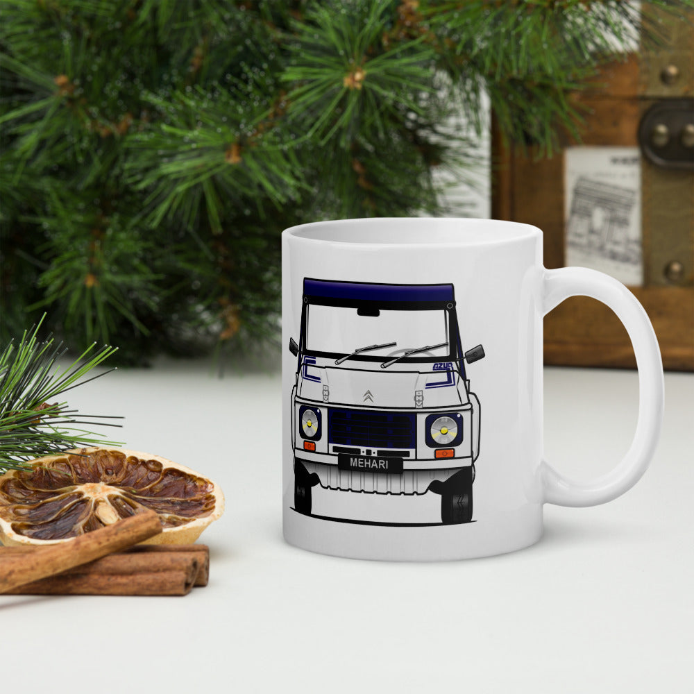MUG - CITROEN - MEHARI - dos/face