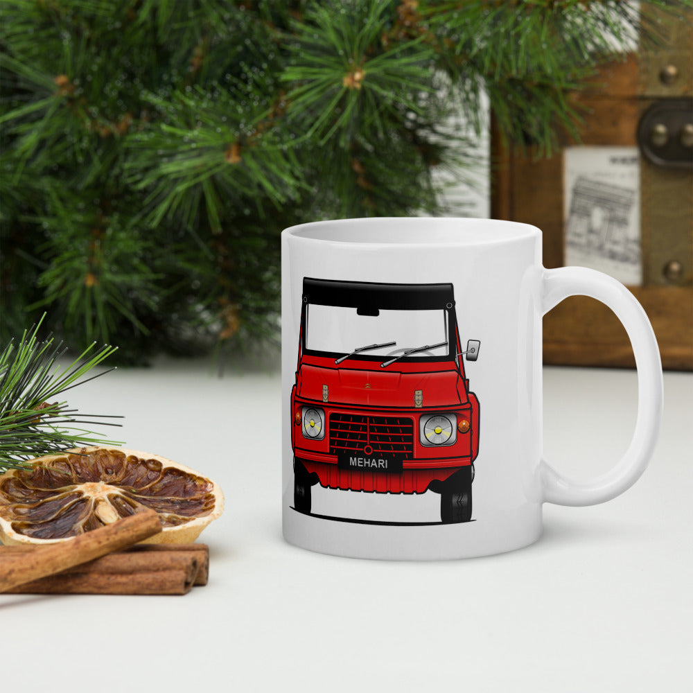 MUG - CITROEN - MEHARI - dos/face