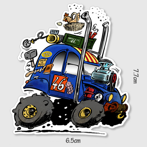 STICKER - 2CV TT