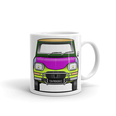 MUG - AMI 6 - DOS FACE - COULEUR PERSONNALISABLE - 325ml