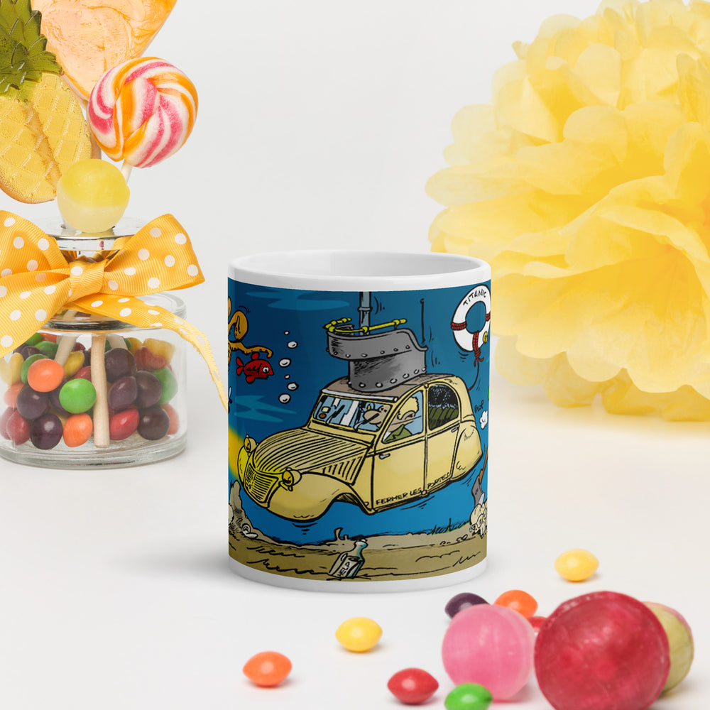 MUG - CITROEN - 2CV SOUSMARIN