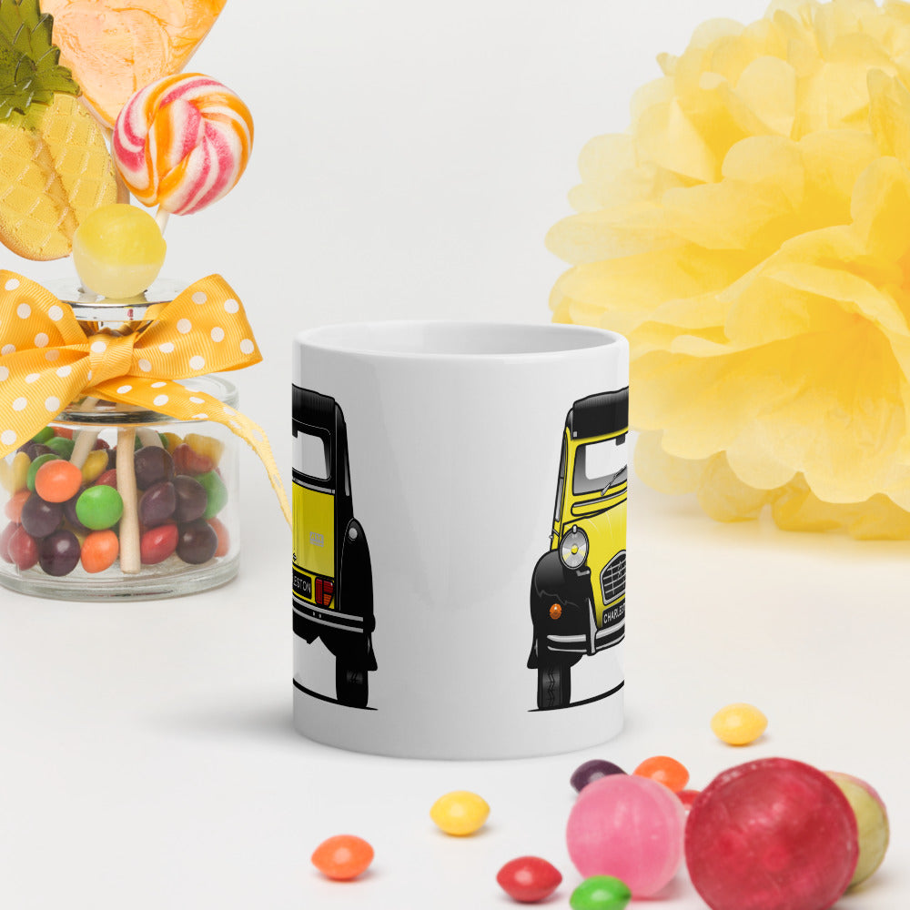 MUG - CITROEN - 2CV CHARLESTON - dos/face