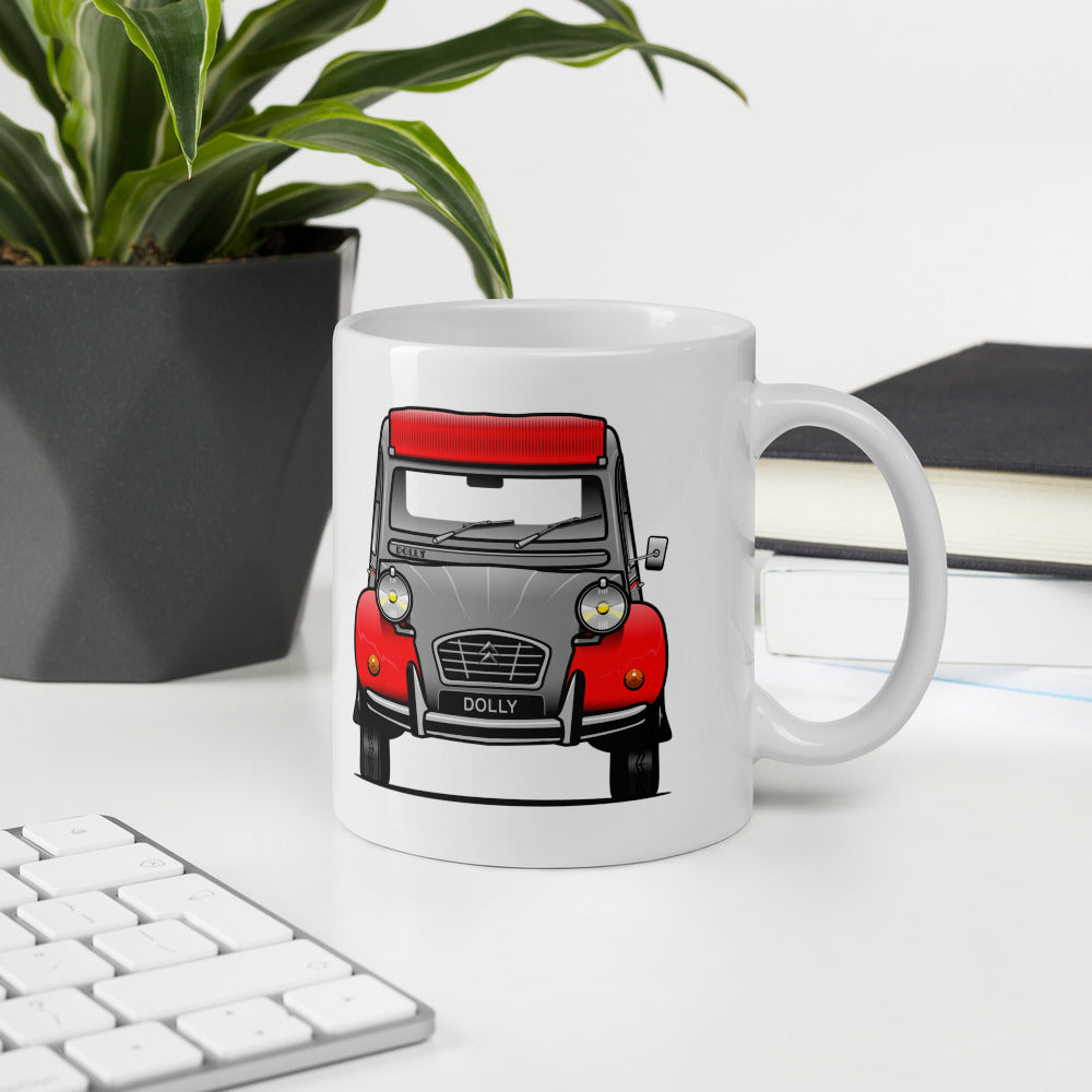MUG - CITROEN - 2CV DOLLY - dos/face