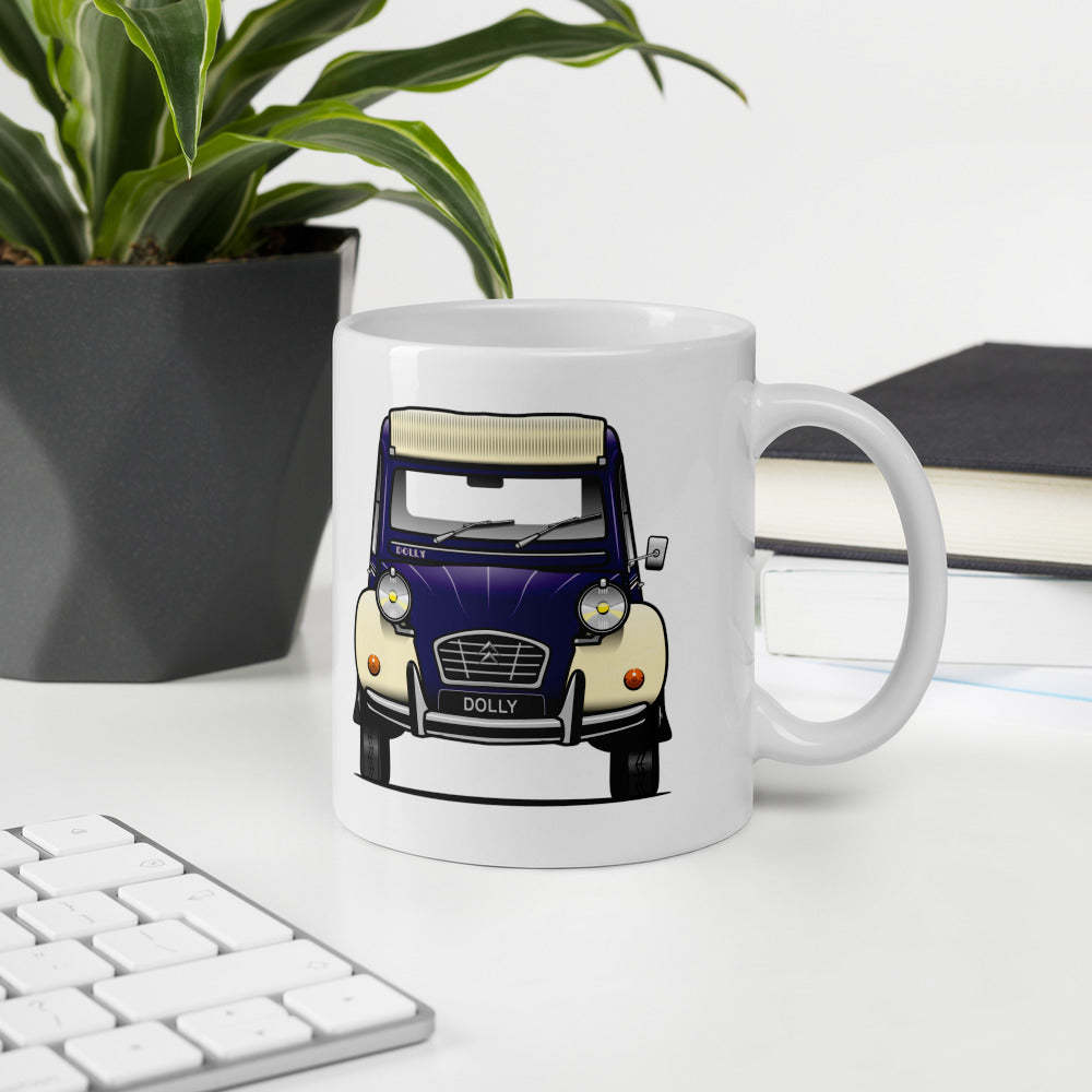 MUG - CITROEN - 2CV DOLLY - dos/face